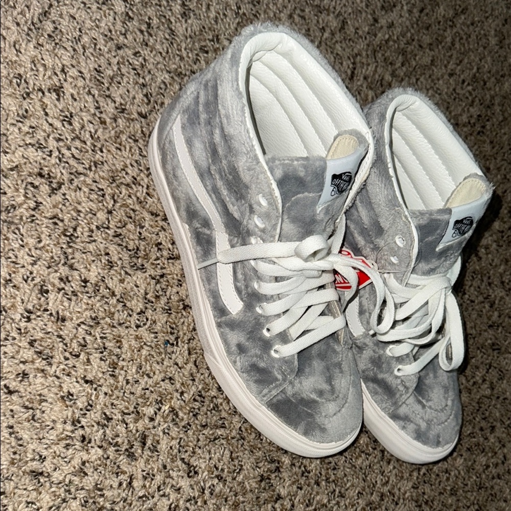 Vans Gray High-Top Sneakers